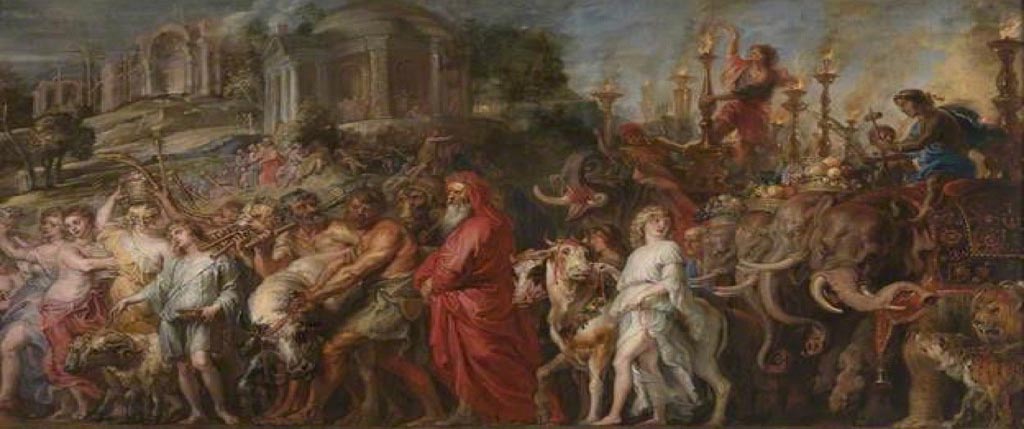 Peter Paul Rubens, A Roman Triumph (detail), about 1630. Image courtesy The National Gallery, London. All rights reserved.