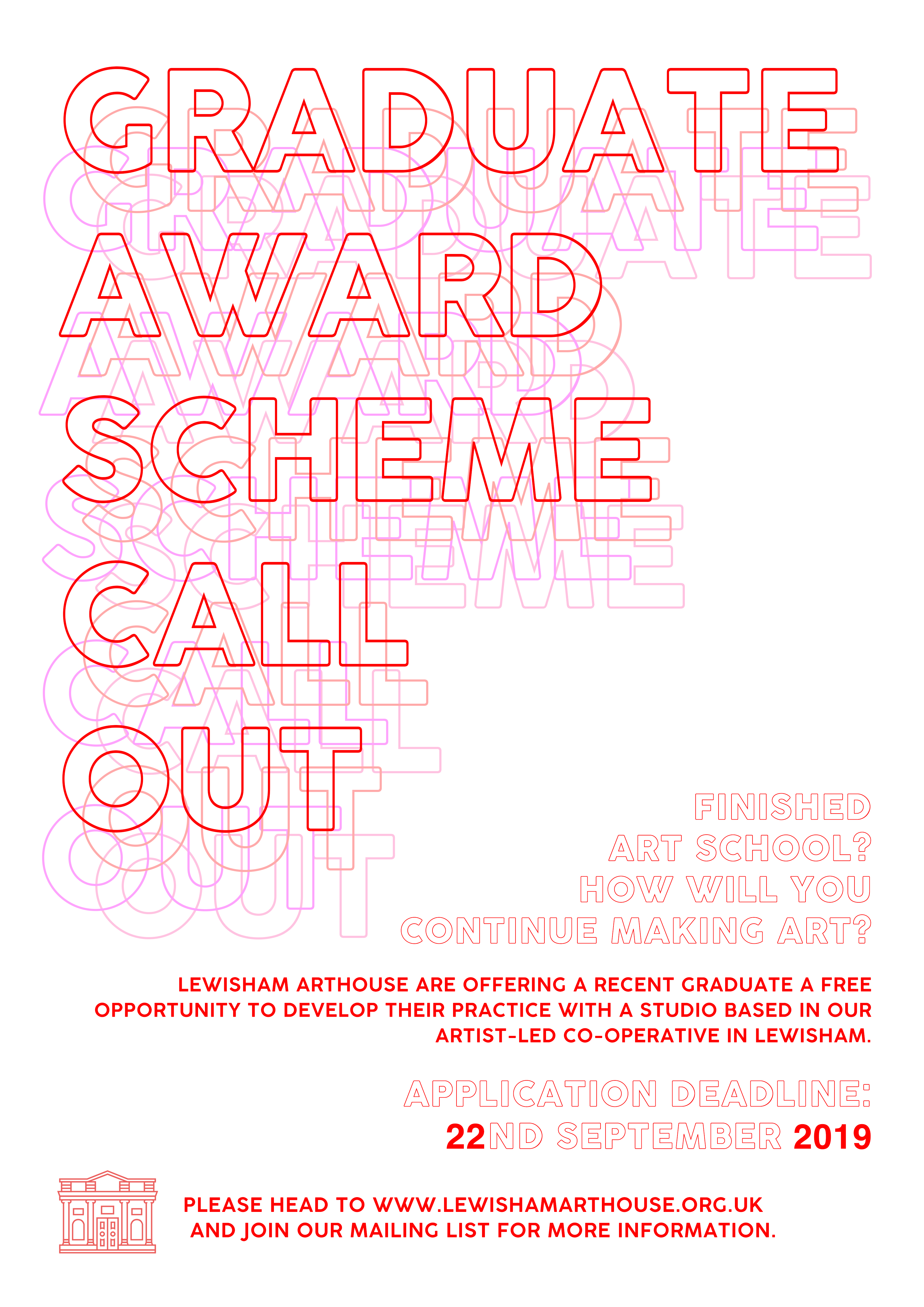 Graduate studio award call